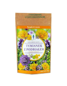 Pastylki do ssania tymianek i podbiał z witaminą C