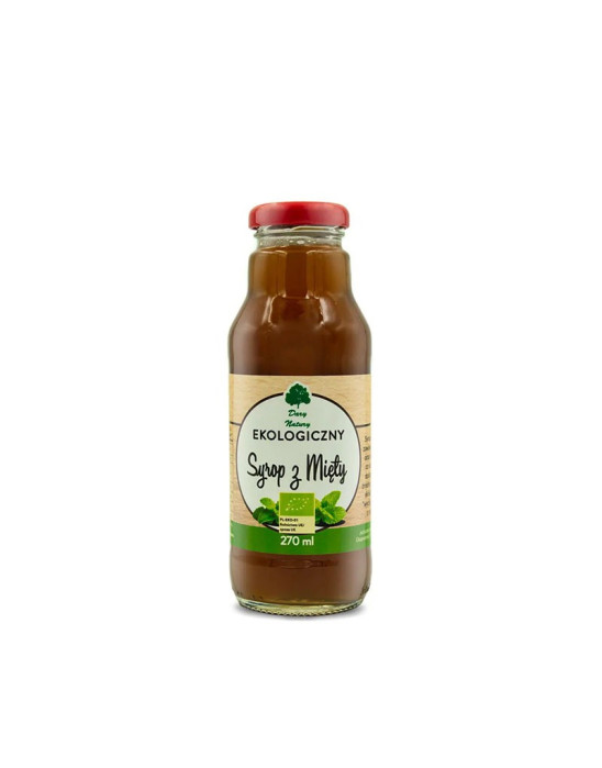 Syrop z mięty Dary Natury 270 ml
