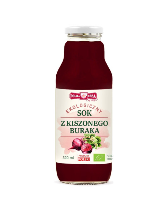 Eko sok z buraków kiszonych Polska Róża – naturalny