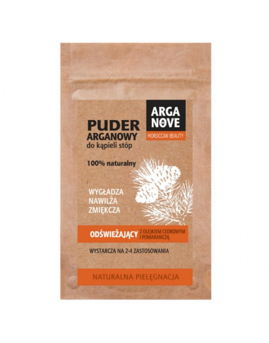 Puder arganowy do kąpieli stóp i rąk 50g ArgaNove