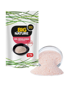 Sól himalajska różowa drobna Big Nature 1,1 kg