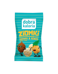 Kulki ziomki Ananas i kokos Dobra Kaloria 24g