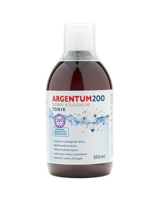 Koloidalne srebro Argentum200 Aura Herbals – srebro 25 PPM