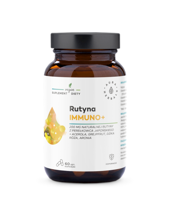 Rutyna Immuno + 60 kapsułek | Aura Herbals