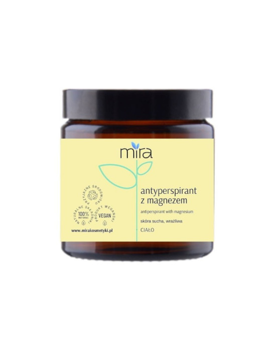 Antyperspirant z magnezem 50g | Mira