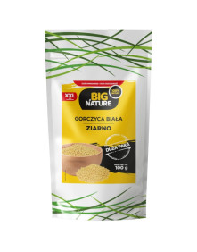 Gorczyca biała ziarno 100g | Big Nature