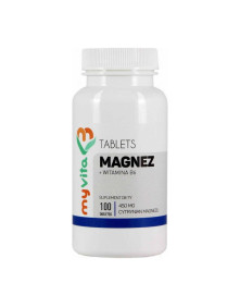 Magnez + witamina B6 100 tabletek | My Vita
