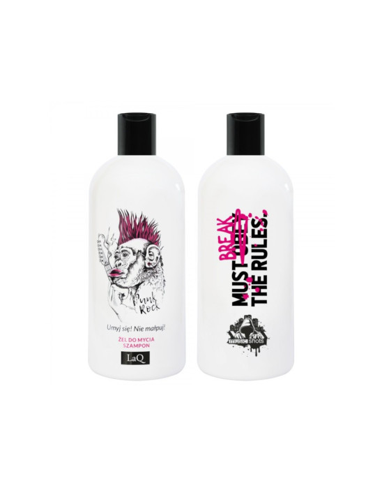 MAŁPA - Żel do mycia i szampon do włosów 2w1 300 ml | LaQ