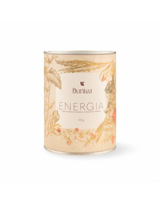 Mieszanka ziołowa Energia, 40g | Buntea