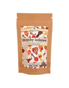 Orzechy laskowe w czekoladzie bez cukru 100g | Pięć przemian