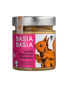 Krem orzechowy chrupiący, 210g | Basia Basia