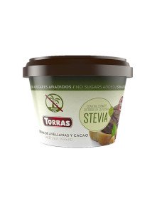 Krem kakaowo - orzechowy ze stewią, 200g | Torras