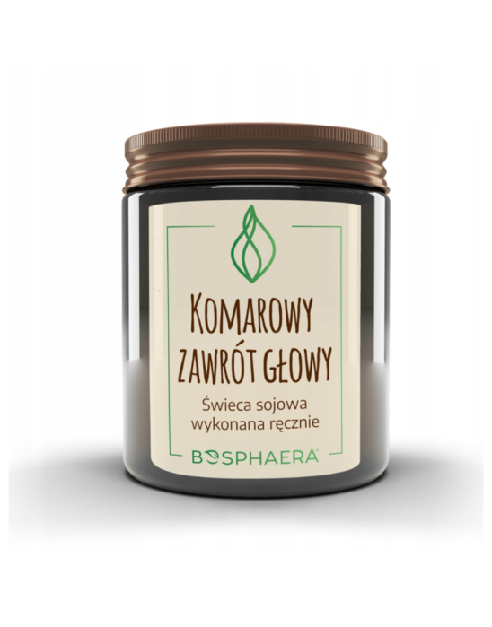 Świeca sojowa Komarowy zawrót głowy 190g | Bosphaera