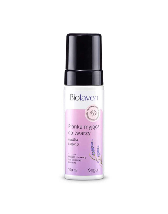 Łagodząca Pianka Do Mycia Twarzy 150 ml Biolaven