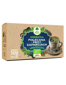Herbatka polecana przy zaparciach EKO 25x2g Dary Natury