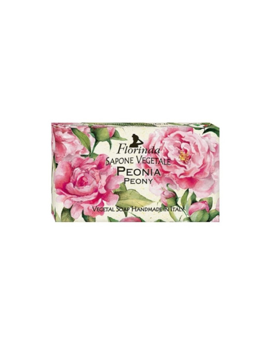 Mydło w kostce Piwonie, 200g | FLORINDA