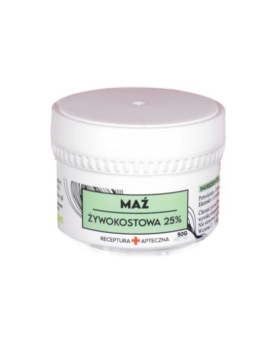Maź żywokostowa 25% 50g EfektImpex