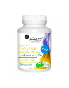 Cytrynian magnezu 100 mg z potasem i witaminą B6 Aliness