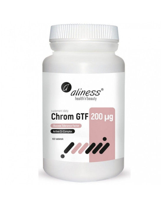 Chrom GTF 200 µg 100 tabl. | Aliness