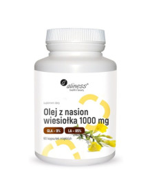 OLEJ Z NASION WIESIOŁKA 90 kapsułek - 1000 mg | Aliness