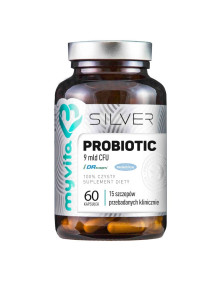 SILVER  Probiotic 9 mld CFU 60 kaps. | MyVita