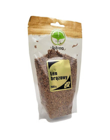 Len Brązowy nasiona 250g | Astron