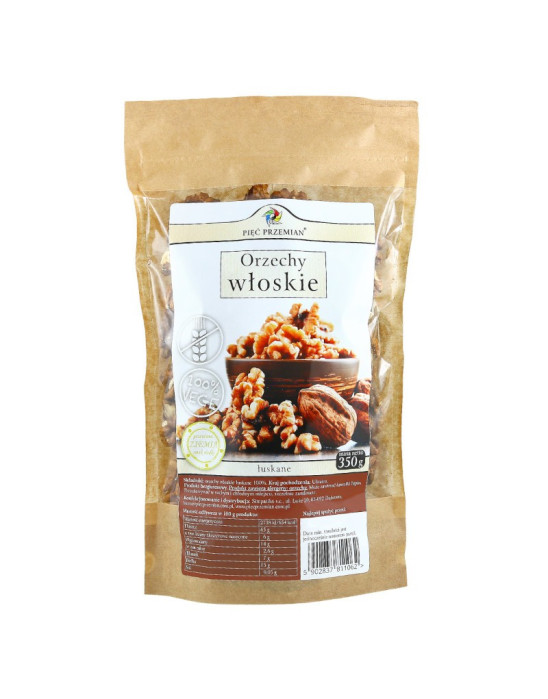 Orzechy włoskie łuskane 350g | Pięć Przemian