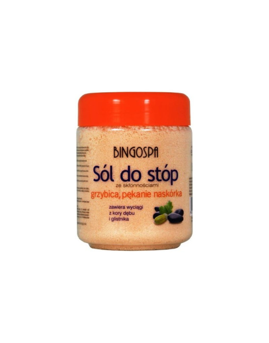 Sól do stóp ze skłonnościami do grzybicy i pękania naskórka 550g | BingoSpa