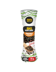 Pieprz czarny - młynek, 80g | Big Nature