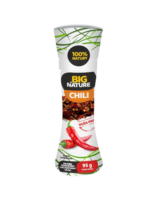 Chili - młynek, 95g | Big Nature