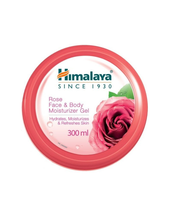 Żel nawilżający do twarzy i ciała różany 300 ml | Himalaya