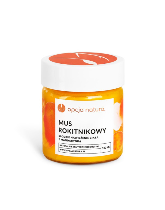 Mus rokitnikowy do ciała 120ml | Opcja Natura