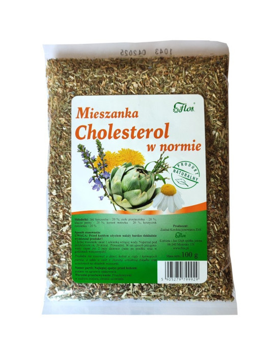 Mieszanka cholesterol w normie 100g| Flos