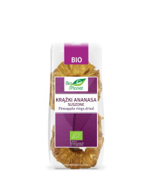 Krążki ananasa suszone 100g | Bio Planet