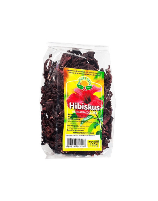 Herbata hibiskus 100g | Natura Wita