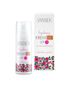 VIANEK RÓŻOWY - ŁAGODZĄCY KREM DO TWARZY BB SPF 15 CIEMNY