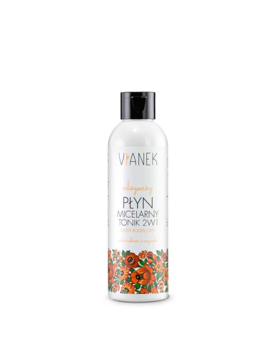 VIANEK POMARAŃCZOWY -  ODŻYWCZY TONIK I PŁYN MICERALNY 2w1 - 200 ml