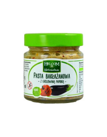 Pasta bakłażanowa z grillowaną papryką 190g | Helcom