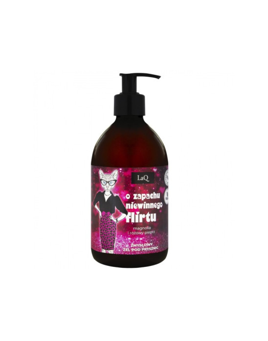 Żel pod prysznic o zapachu niewinnego flirtu 500 ml | LaQ