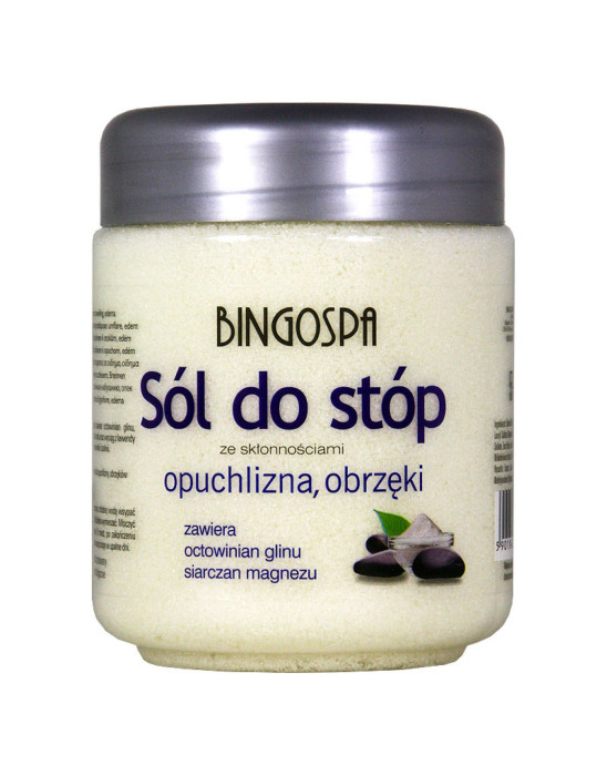 Sól do stóp opuchlizna i obrzęki 550g | Bingospa