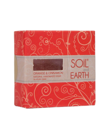 Mydło orientalne pomarańcza z cynamonem 125g | Soil and Earth