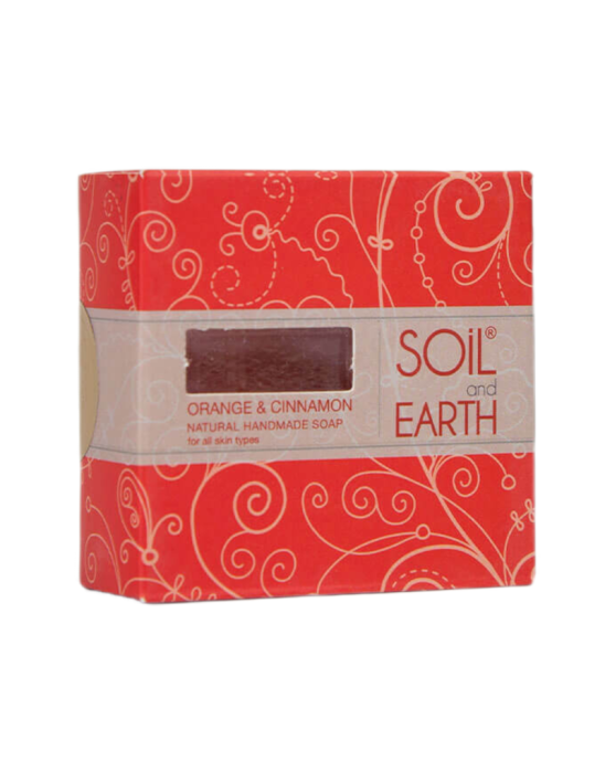 Mydło orientalne pomarańcza z cynamonem 125g | Soil and Earth