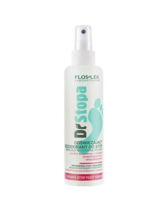 Odświeżający dezodorant do stóp Dr Stopa 150ml | Floslek