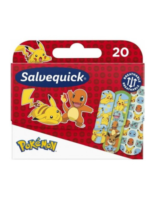 Hipoalergiczne plastry dla dzieci Pokemon | SALVEQUICK