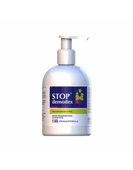 Mydło do twarzy i ciała 270ml | Stop Demodex