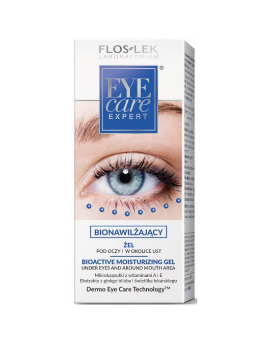 Bionawilżający żel pod oczy i w okolice ust 30ml | Floslek