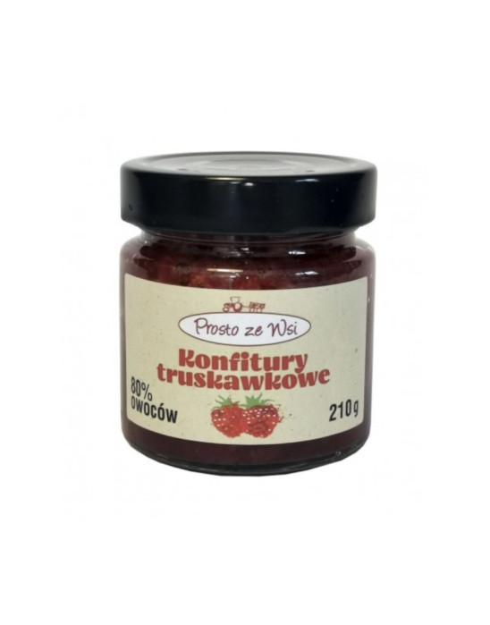 Konfitury truskawkowe 210g | Prosto ze wsi