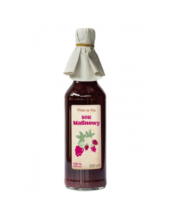 Sok malinowy 500ml | Prosto ze wsi