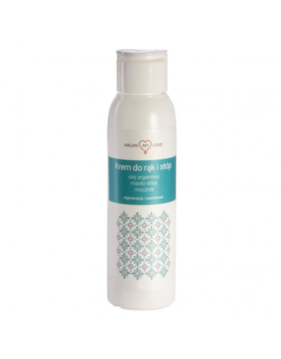 Krem do rąk i stóp z olejem arganowym, masłem shea i mocznikiem Argan My Love 100 ml