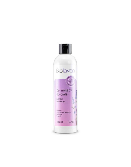 Nawilżający żel myjący do ciała 300 ml | Biolaven
